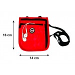 VIAGGI Neck Pouch - Red